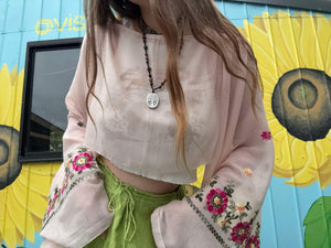 Handmade Boho Shawl Top Style 24