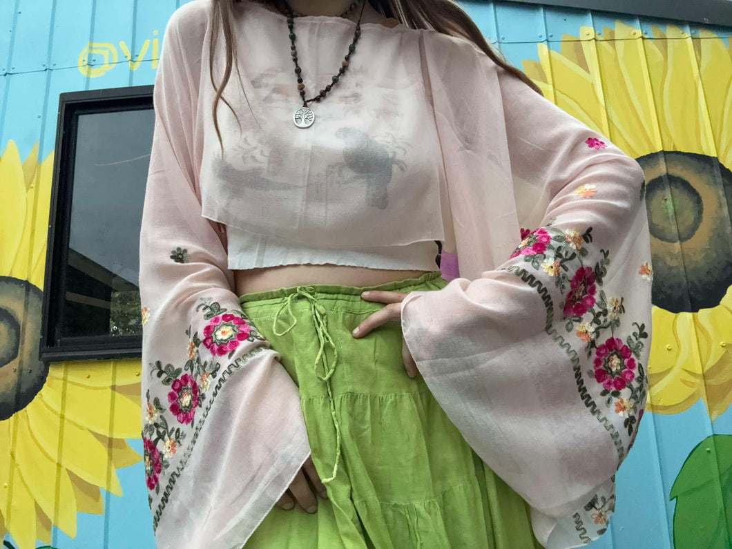 Handmade Boho Shawl Top Style 24