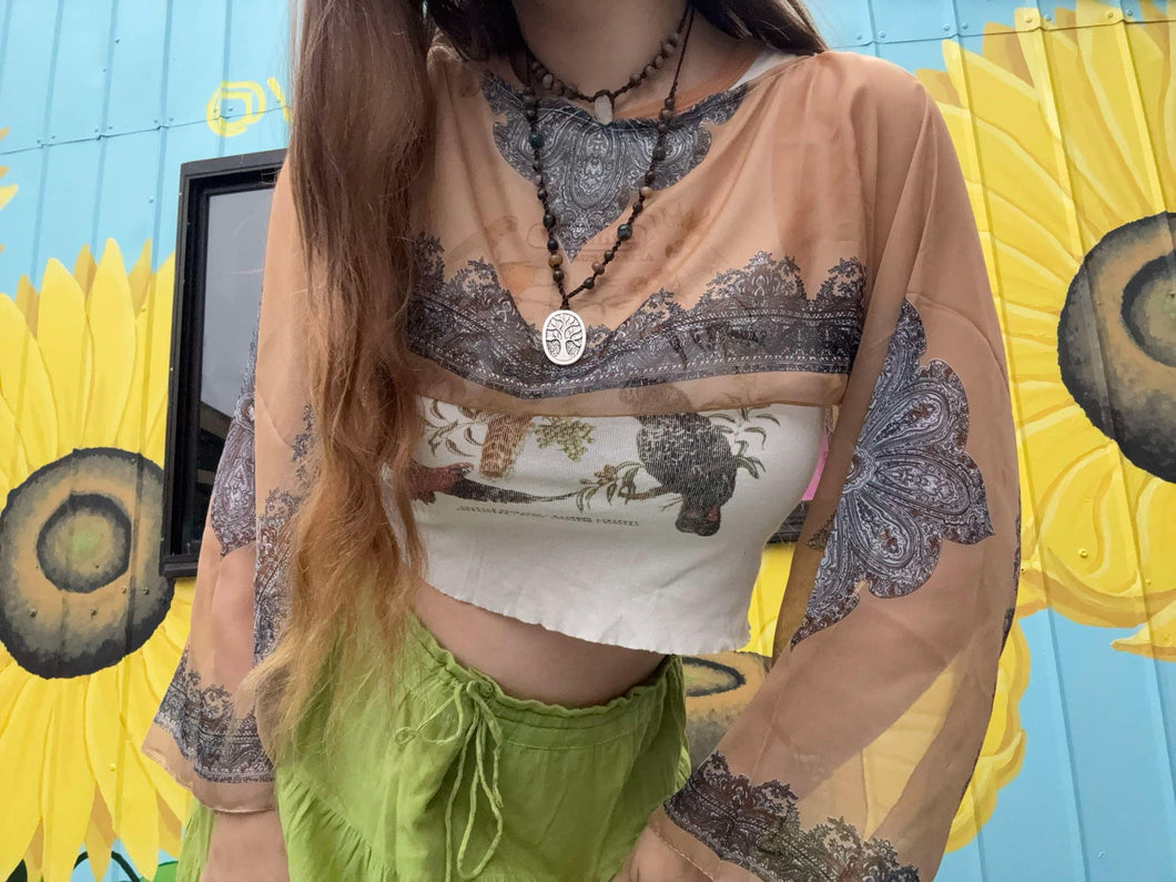 Handmade Boho Shawl Top Style 2