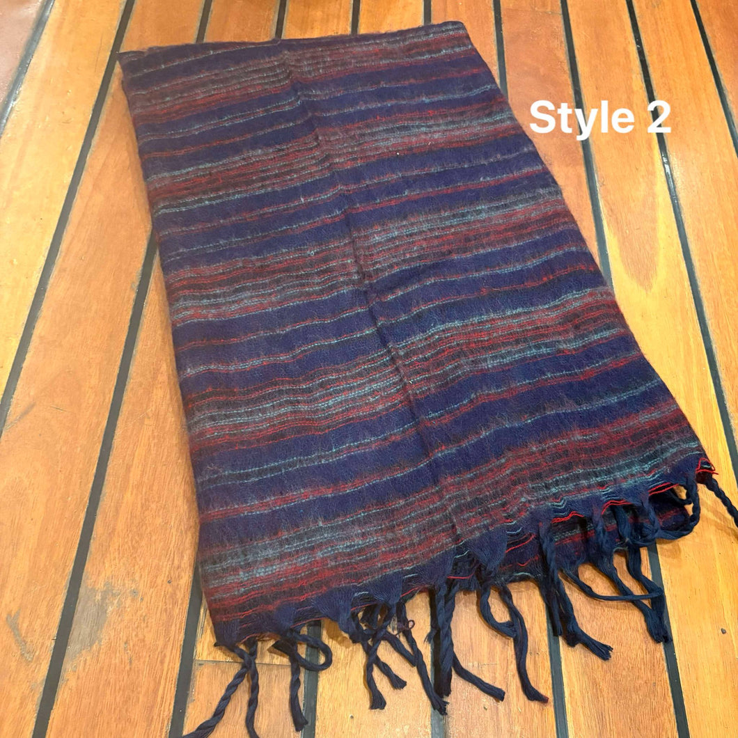 Nepalese Wool Throw Rug