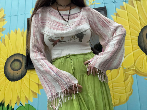 Handmade Boho Shawl Top Style 26