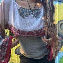 Load image into Gallery viewer, Handmade Boho Shawl Top Style 4