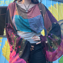 Load image into Gallery viewer, Handmade Boho Shawl Top Style 7