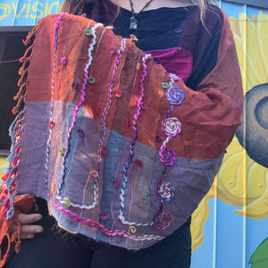 Handmade Boho Shawl Top Style 8