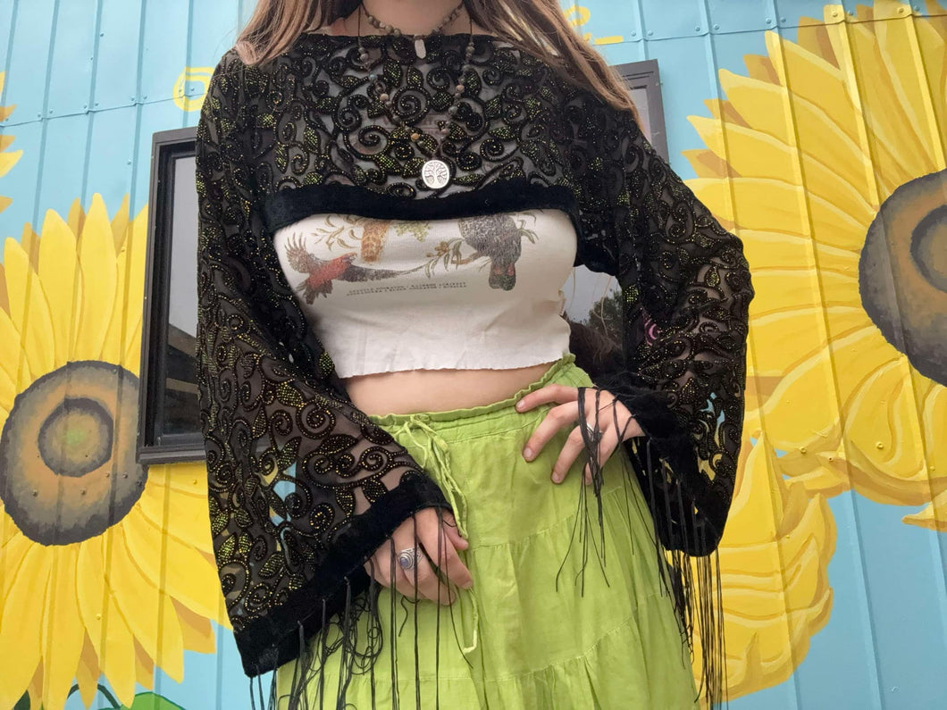 Handmade Boho Shawl Top Style 46
