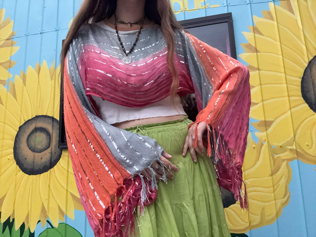 Handmade Boho Shawl Top Style 6