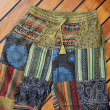 Load image into Gallery viewer, Hippie Patchwork Pants ~ XXL ~ boho ~ festival ~ gypsy ~