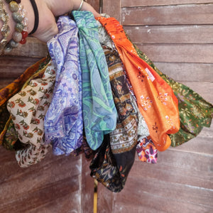 Sari Silk Hippie Headband