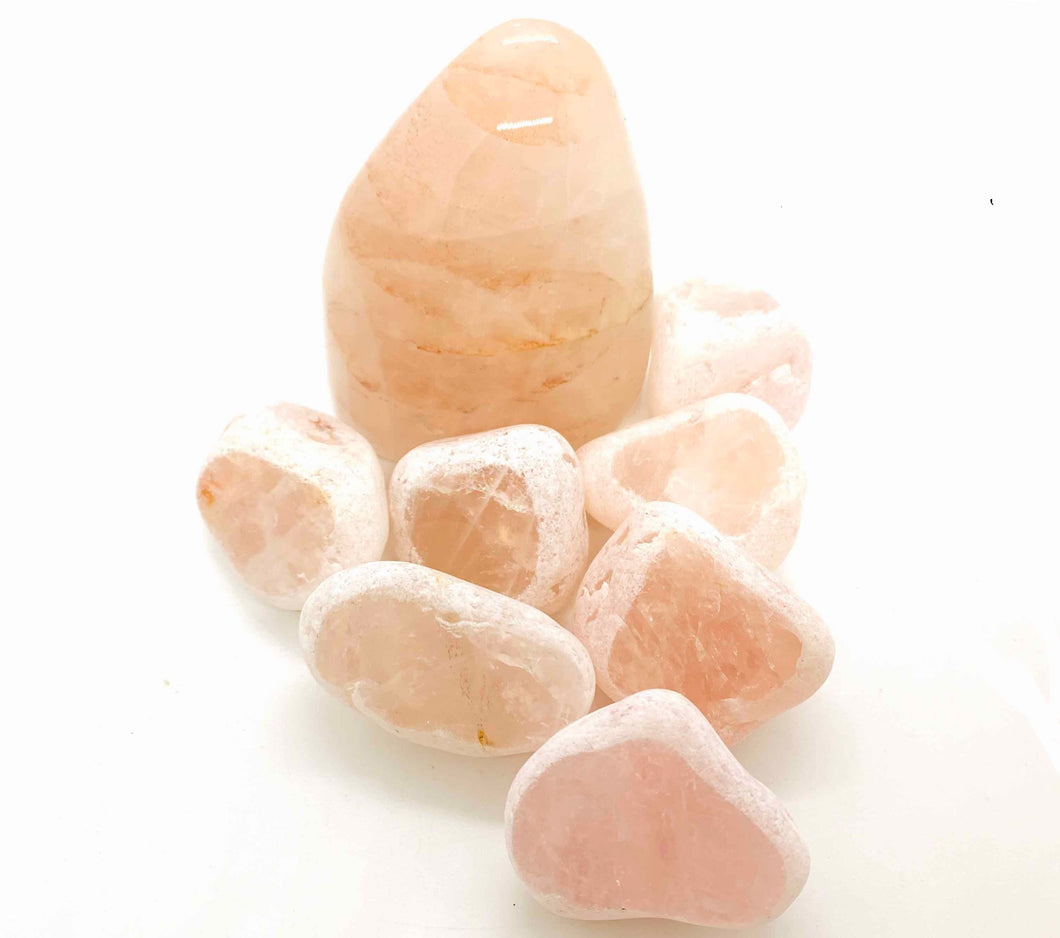 Rose Quartz Seer Stone ~ Dreamers Quartz