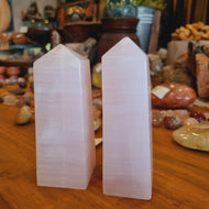 Banded Pink Calcite points