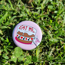 Load image into Gallery viewer, Retro Hippie Button Badges ~ Perfect for Your School Bag