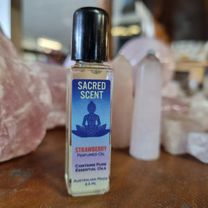 Sacred Scent Strawberry  Perfume Oil ~ 8.5ml