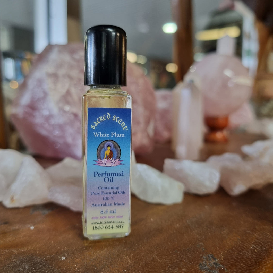Sacred Scent White Plum  Perfume Oil ~ 8.5ml