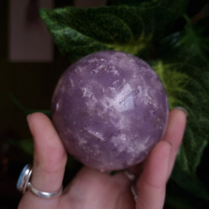 Lepidolite Sphere ~ Sleep ~ Calming ~