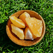 Load image into Gallery viewer, Orange Calcite Rough Chunks
