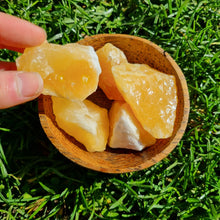 Load image into Gallery viewer, Orange Calcite Rough Chunks