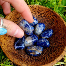 Load image into Gallery viewer, Sodalite Tumbled Stone