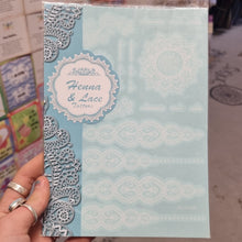 Load image into Gallery viewer, White Lace Temporary Tattoos