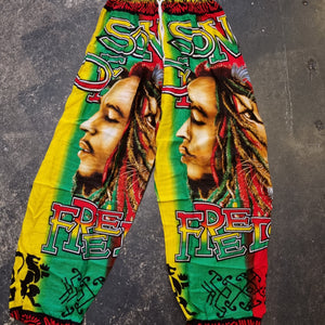 Bob Marley Festival Pants ~ One Size ~ Rasta