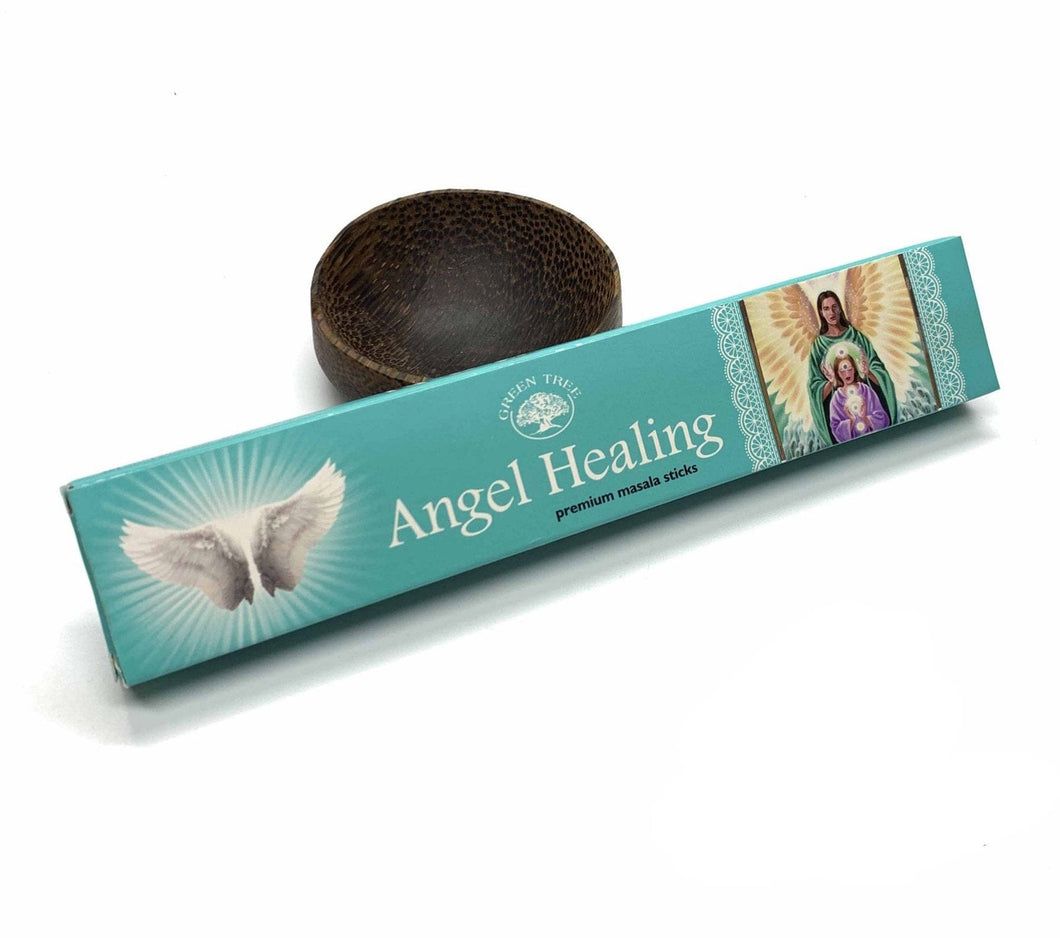 Green Tree Angel Healing Incense Sticks