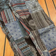 Load image into Gallery viewer, Hippie Patchwork Pants ~ M~ boho ~ festival ~ gypsy ~