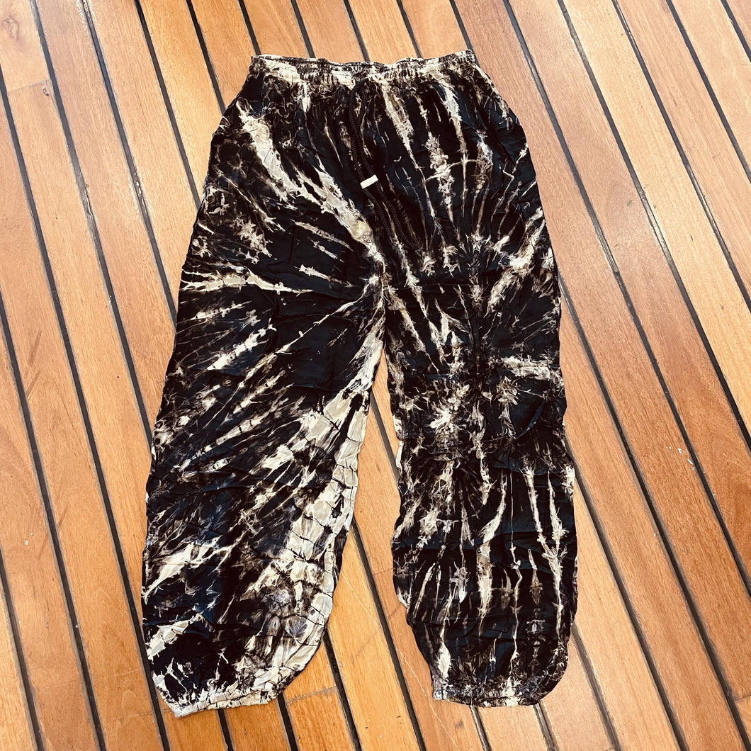 Hippie Tie Dye Pants ~ Free Size ~ boho ~ festival ~ gypsy ~