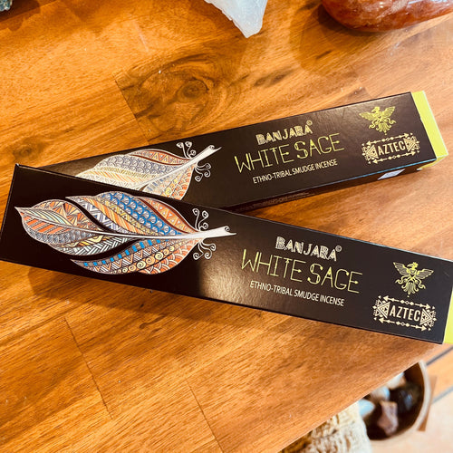 Banjara White Sage Incense Sticks