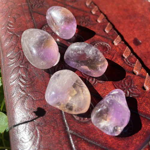 Ametrine Tumble Stone ~ Clarity ~ Removes Negativity from Aura ~ Ready to Post Today