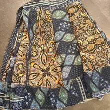 Load image into Gallery viewer, Sari Silk / Rayon Panel Wrap Skirt