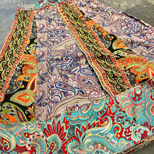 Load image into Gallery viewer, Sari Silk / Rayon Panel Wrap Skirt