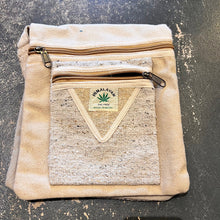Load image into Gallery viewer, Hemp shoulder bag - Side Satchel, Book Bag, Made In Nepal