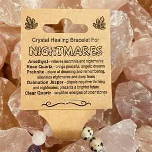 Nightmares Gemstone Healing Bracelet