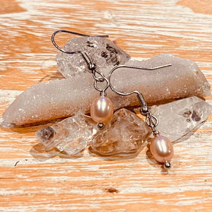 Cultured Fresh Water Pearl Earrings