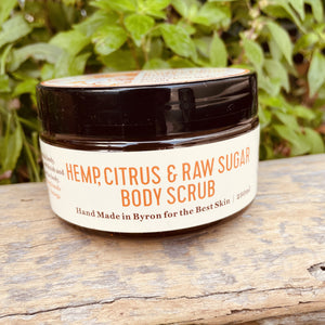 Hemp, Citrus & Raw Sugar Body Scrub