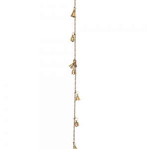 100cm Long Bells on String ~ Travelling Gypsy Vibe #2