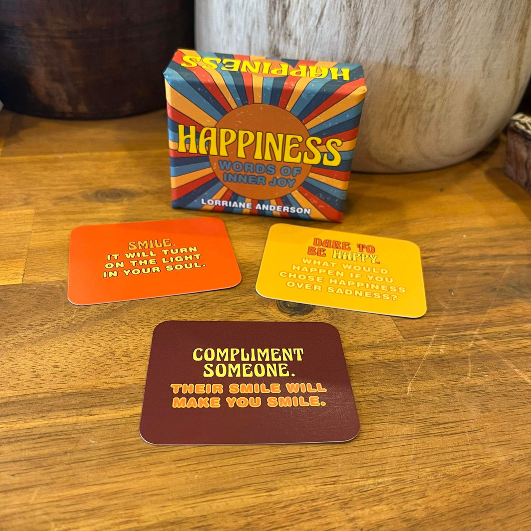 Happiness cards: Words of Inner Joy