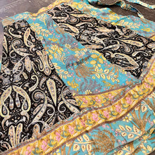 Load image into Gallery viewer, Sari Silk / Rayon Panel Wrap Skirt