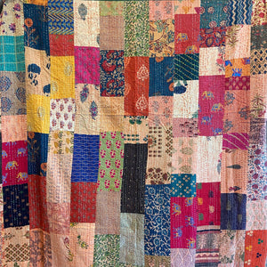 Kantha Quilt Throws - Handmade in India