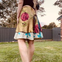 Load image into Gallery viewer, Sari Silk double layer Skirt