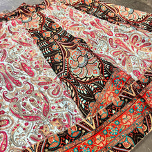 Load image into Gallery viewer, Sari Silk / Rayon Panel Wrap Skirt