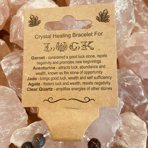Luck Gemstone Healing Bracelet