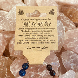 Friendship Gemstone Healing Bracelet