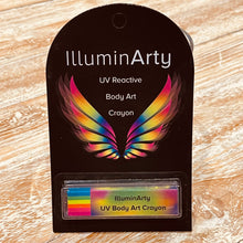 Load image into Gallery viewer, IlluminArty UV Reactive Body Art Rainbow Crayon