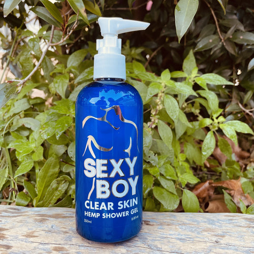 Sexy Boy Clear Skin Hemp Shower Gel