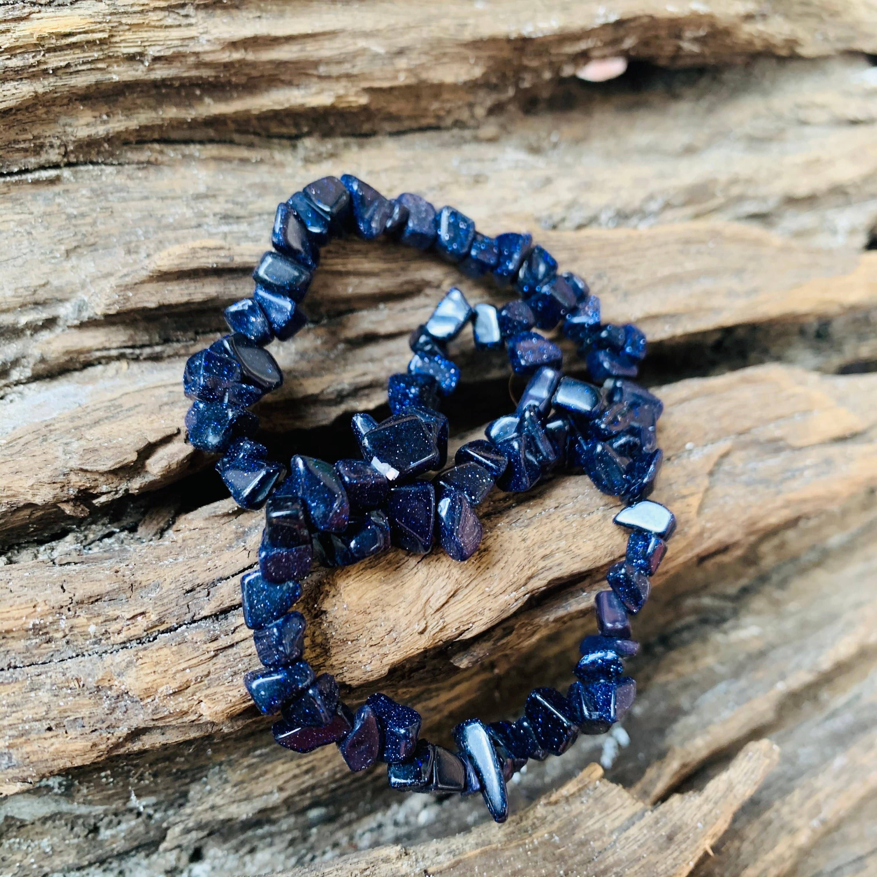 Sodalite, Blue Tigers Eye, Black Lava Stone Stretch Bracelet – Laborde  Designs | Handmade Jewelry