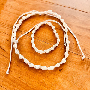 Conch Shell Mermaid Necklace / Bracelet
