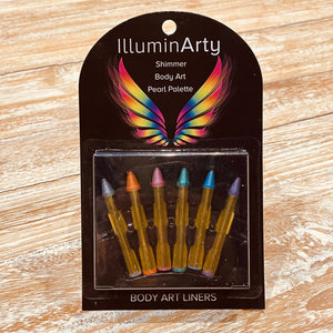 IlluminArty UV Reactive Body Art Pearl Palette