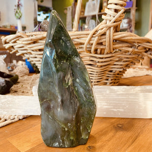 Nephrite Jade Freeform #2 - Heal - Sooth - Relax