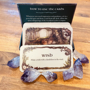 Whispering Woods Oracle Card Boxed Set - Woodland Messages
