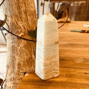 Caribbean Calcite Free Standing Tower #2